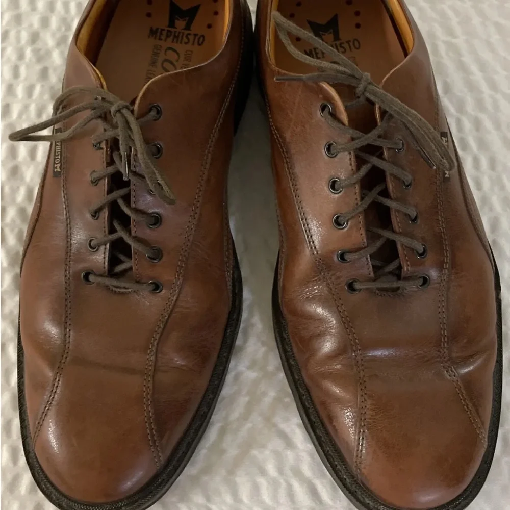 MEPHISTO‎ made In France Goodyear Welt Air Relax Bicycle Toe Oxford Size 9